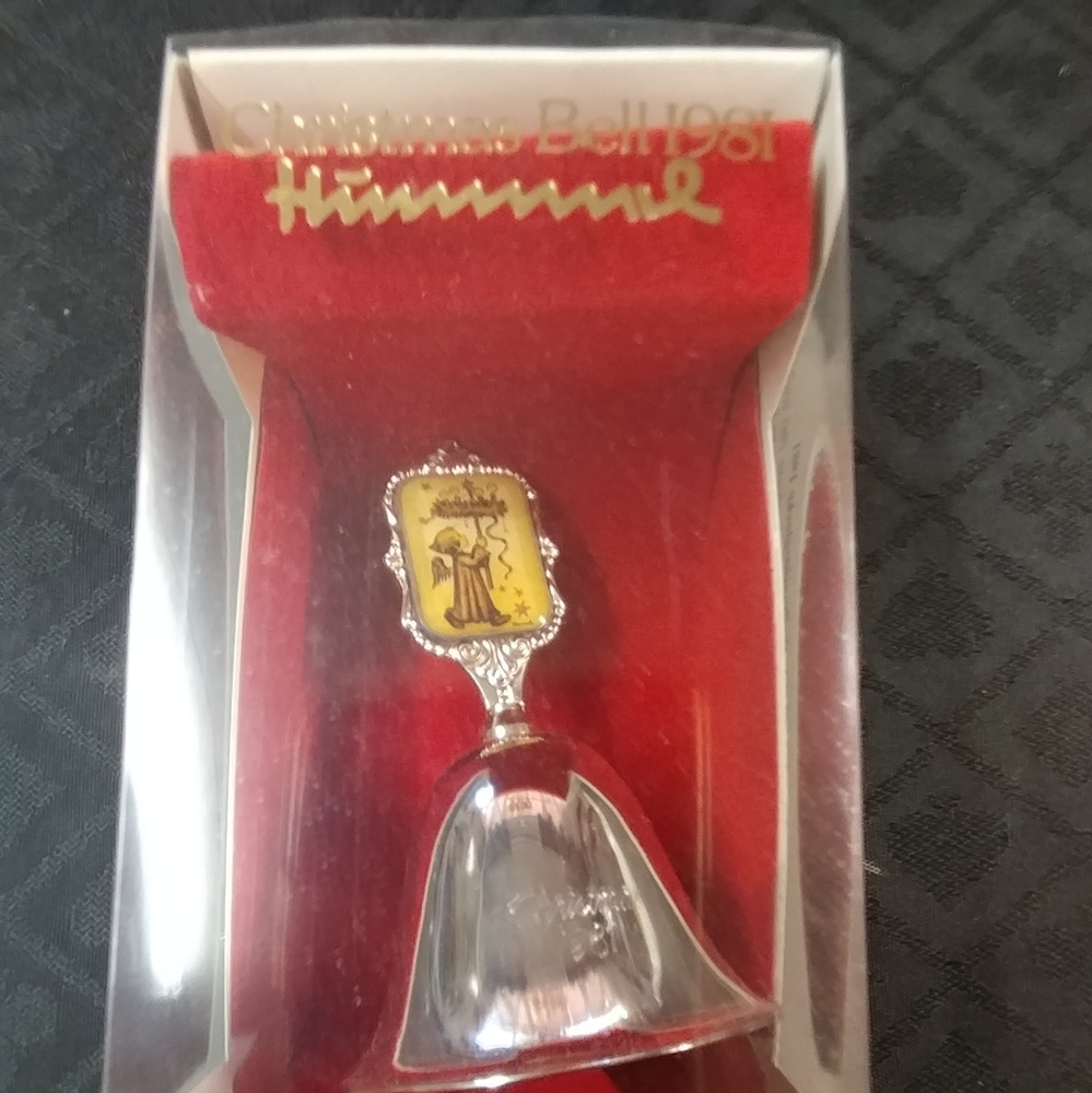 Hummel 1st Ltd. Edition Silverplate 1981 Christmas Bell